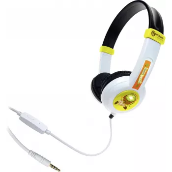 Geemarc Kiwibeat Smart 101 ausinės vaikams su mikrofonu – mėlyna/žalia
