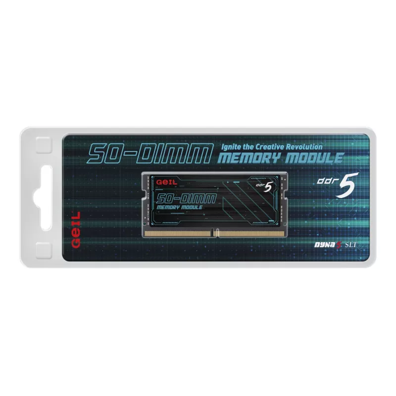 GeIL Pristine 16GB DDR5 5600MHz SODIMM nešiojamojo kompiuterio atmintis