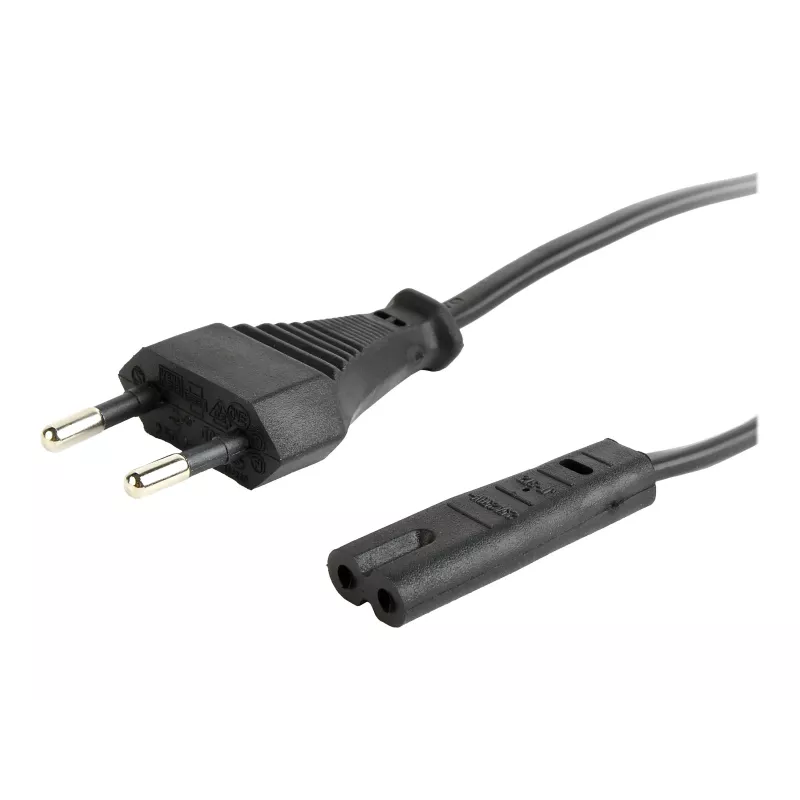 GEMBIRD Cablexpert PC-184-VDE maitinimo laidas, C7, VDE patvirtintas, juodas, 1,8 m
