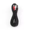 Gembird CCA-458-5M Garso laidas 3,5mm Jack – 2x RCA Kištukas–Kištukas 5m