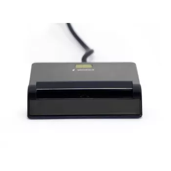 Gembird FD2-SCR Universal USB Smart Card Reader, juodos spalvos