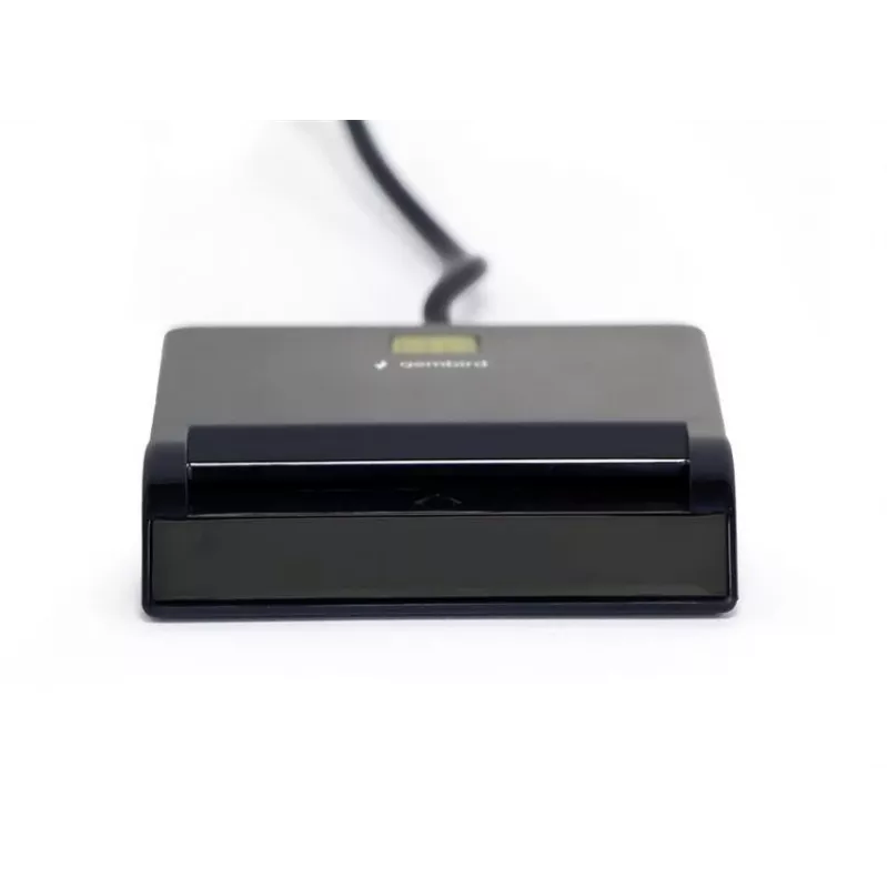 Gembird FD2-SCR Universal USB Smart Card Reader, juodos spalvos