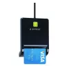 Gembird FD2-SCR Universal USB Smart Card Reader, juodos spalvos