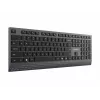 Gembird KB-MCH-06 plonas laidinis multimedijos klaviatūra su Type-C adapteriu, JAV išdėstymu, juoda