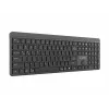 Gembird KB-WPS-03 belaidė klaviatūra su dvigubu ryšiu (2.4G + Bluetooth), US išdėstymas, juoda