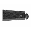 Gembird KBS-WPS-02-CYRL belaidis klaviatūros ir pelės rinkinys, dvigubo ryšio (2.4G + Bluetooth), rusiškas kirilicos išdėstymas, juodos spalvos