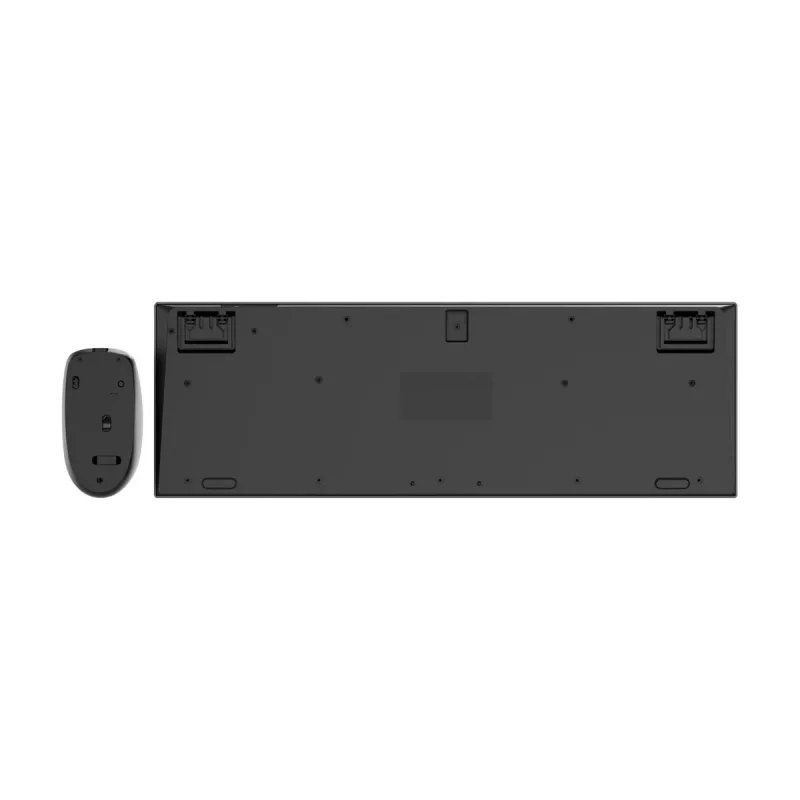 Gembird KBS-WPS-02 belaidis dviejų režimų kompiuterio rinkinys, 2.4GHz + Bluetooth, US išdėstymas (klaviatūra ir pelė)