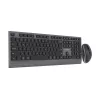 Gembird KBS-WPS-02 belaidis dviejų režimų kompiuterio rinkinys, 2.4GHz + Bluetooth, US išdėstymas (klaviatūra ir pelė)