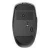 Gembird MUSW2-6B-01 Dual-mode Wireless Mouse, 2.4 GHz + Bluetooth 5.0, 1600 DPI, 6 Mygtukai, Juoda