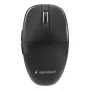 Gembird MUSW2-6B-01 Dual-mode Wireless Mouse, 2.4 GHz + Bluetooth 5.0, 1600 DPI, 6 Mygtukai, Juoda