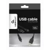 Gembird USB 2.0 laidas Micro-USB AM-MBM5P 0,3 m juodas