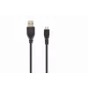 Gembird USB 2.0 laidas Micro-USB AM-MBM5P 0,3 m juodas
