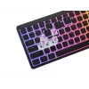 GENESIS Thor 430 TKL belaidė mechaninė žaidimų klaviatūra, Outemu Red jungikliai, RGB apšvietimas, trigubas režimas (USB-C/2.4GHz/Bluetooth), JAV anglų QWERTY, juoda