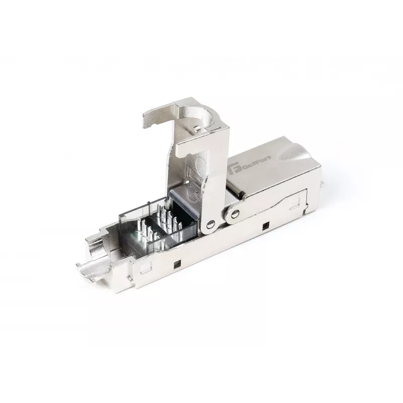 GETFORT 58460 CAT.6A Toolless Shielded RJ45 Keystone Jack modulis