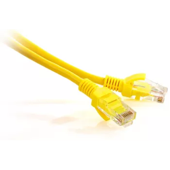 GETFORT Cat.5e UTP Patch kabelis 0.25m Geltonas