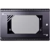 GETFORT ECO v3 19 colių 6U sieninis tinklo spintos korpusas su grūdinto stiklo durimis, 520x450 mm, juodas