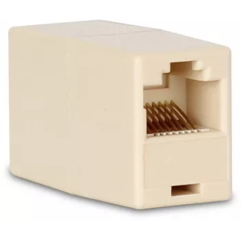 GETFORT GF-2G5E-BL-UTP RJ45 Cat.5e mova moteriška į moterišką UTP šviesiai pilka