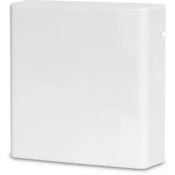 GETFORT GF-FO2P FTTH šviesolaidžio abonento lizdas su SC/APC ir LC/APC adapteriais, 2 prievadų sieninė dėžutė, vienmodis, balta