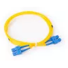 GETFORT GF-SUSUD2 vienmodis dvigubas šviesolaidinis šuoras SC/UPC–SC/UPC, 2 m, geltonas