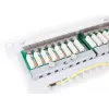 GETFORT PGF-6FTP24-B6-G pataisos skydelis FTP CAT.6 24 prievadų Grey 1U montuojamas į stovą
