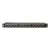 GETFORT PGF-6FTP24-B6 pataisos panelė FTP Cat.6 24 prievadų 19 colių 1U juoda