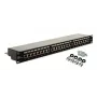 GETFORT PGF-6FTP24-B6 pataisos panelė FTP Cat.6 24 prievadų 19 colių 1U juoda
