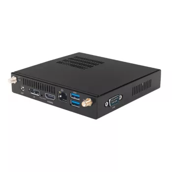 Giada DK310 beventilis mini kompiuteris Intel Celeron J6412 4GB RAM be OS dvigubas Gigabit Ethernet