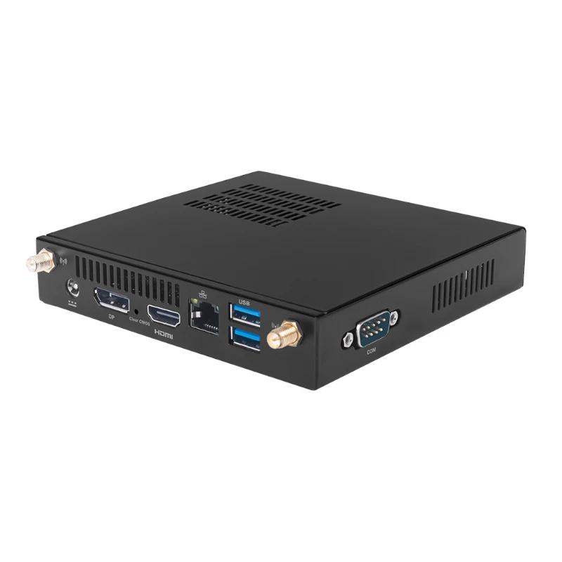 Giada DK310 beventilis mini kompiuteris Intel Celeron J6412 4GB RAM be OS dvigubas Gigabit Ethernet