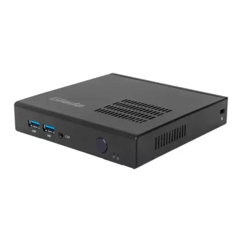 Giada DK310 beventilis mini kompiuteris Intel Celeron J6412 4GB RAM be OS dvigubas Gigabit Ethernet