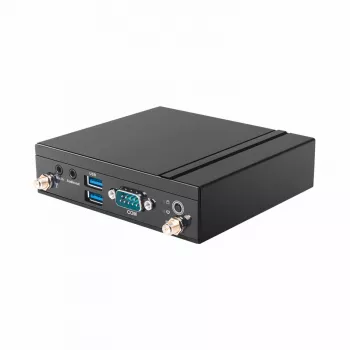 Giada VM23 Fanless 4K skaitmeninių reklamų medijos leistuvas - Intel Celeron J3160, 4GB RAM, 64GB SSD, Dual HDMI, DisplayPort, Dual GbE, VESA laikiklis