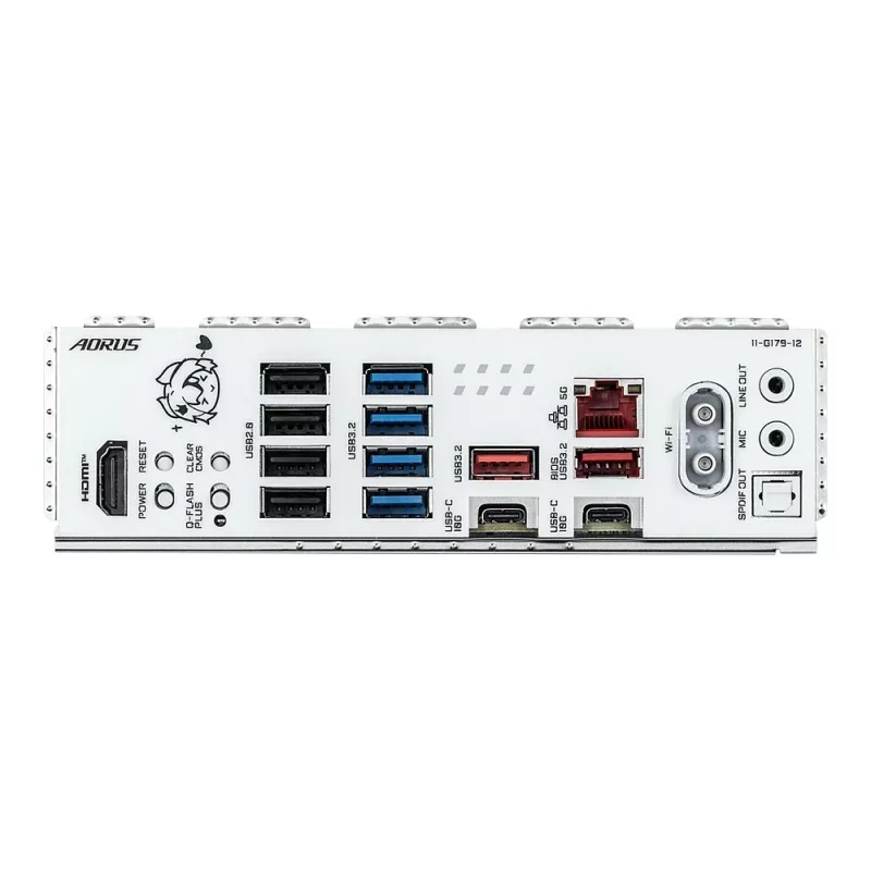 GIGABYTE B850 AORUS ELITE-P ICE AM5 ATX pagrindinė plokštė, 4xDDR5, PCIe 5.0, 2.5GbE, Wi-Fi 6E, balta