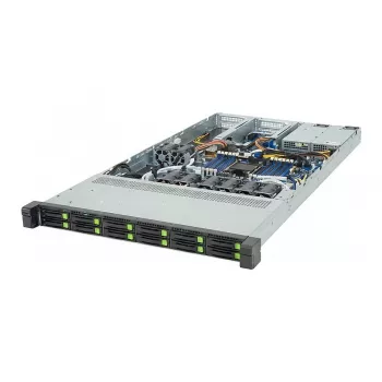 Gigabyte R164-AG0-AAV1 1U Rack Server, Single Socket SP5, AMD EPYC 9004, 12x DDR5, 4x 3,5 inch Hot-Swap, 2x 800W Redundant PSU