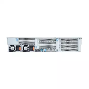 Gigabyte R263-ZG0-AAL2 (Rev. 3.x) 2U stovo serverio barebone, vienas AMD SP5, 12x 3.5/2.5 col. diskų lizdai, 2x 1200W PSU