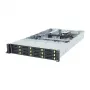 Gigabyte R263-ZG0-AAL2 (Rev. 3.x) 2U stovo serverio barebone, vienas AMD SP5, 12x 3.5/2.5 col. diskų lizdai, 2x 1200W PSU