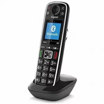 Gigaset E720HX belaidis DECT papildomas ragelis su skambinančiojo ID, juodas