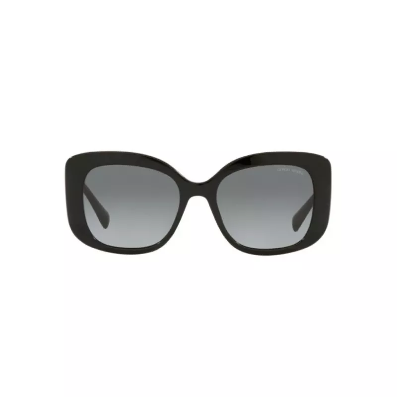 GIORGIO ARMANI AKINIAI AR8150-500111 Vyriški Juodo Acetato Rėmeliai Pilki Polikarbonato Lęšiai 53/18/140 mm