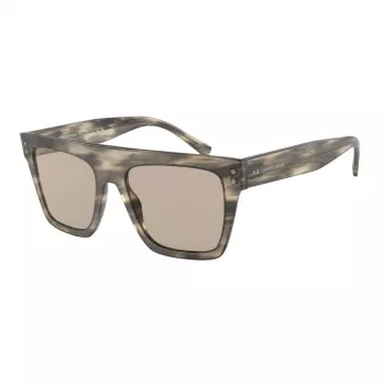 Giorgio Armani Unisex Akiniai AR8177-5922-3 Havana Acetate Rudi Lęšiai 52mm
