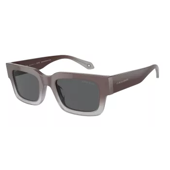 GIORGIO ARMANI Moteriški katinėlio formos akiniai nuo saulės AR8184U5980B1 Havana Acetate Brown Gradient 52mm