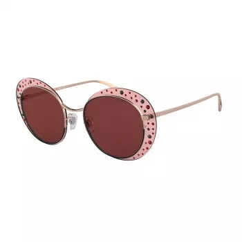 Moteriški akiniai nuo saulės Giorgio Armani AR6079-301175 Havana Metal Phantos Brown Gradient 52mm