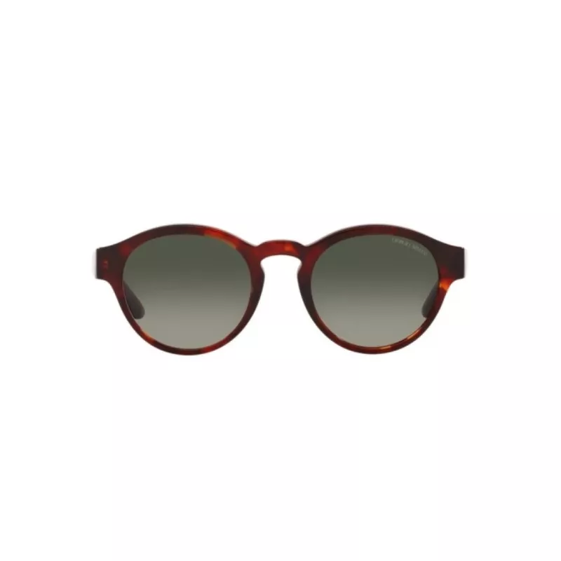 GIORGIO ARMANI Moteriški Akiniai nuo Saulės AR8146-596271 Havana Acetate Green Gradient 50/15/145 mm