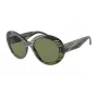 GIORGIO ARMANI Moteriški Akiniai nuo Saulės AR8174-59522A Havana Rudi Gradient 53mm