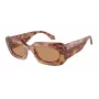 GIORGIO ARMANI Moteriški Akiniai nuo Saulės AR8182-597853 Havana Rudi Acetatas 52mm