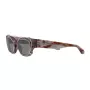 GIORGIO ARMANI Moteriški Akiniai Nuo Saulės AR8185U59761W – Juodas Acetato Rėmas, Tamsiai Pilki Gradientiniai Lęšiai, 50/19/140 mm