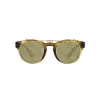 GIORGIO ARMANI Moteriški Akiniai nuo Saulės AR8190U59871W - Stačiakampis Acetato Rėmas, Pilki Lęšiai, 50/19/140 mm