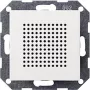 GIRA 228203 vienkryptis garsiakalbio įdėklas baltas 4 W