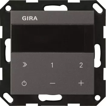 GIRA 232028 UP-Radio IP System 55 radijas, antracito spalvos
