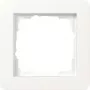 Gira E2 1 vietos rėmelis, Pure White Matt 0211151