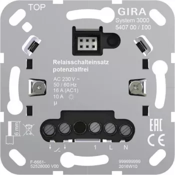 Gira Relay Insert Potential-Free 540700