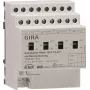 GIRA 4 kanalų perjungimo aktorius DIN bėgiui KNX/EIB 16A C-Load 104500