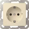 Gira System 55 SCHUKO kištukinis lizdas, kreminės spalvos (418801)